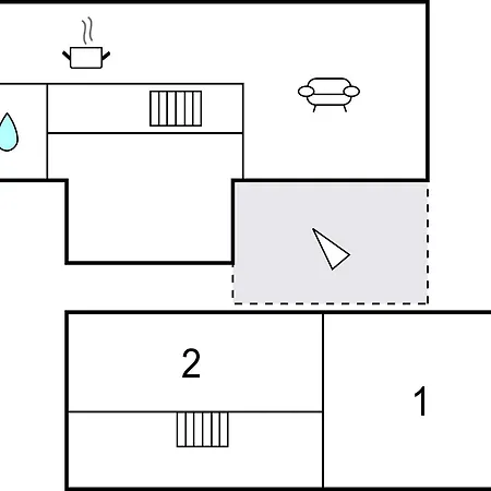 بيت للعطل Am Trieberweg S *